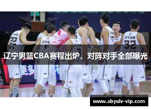 辽宁男篮CBA赛程出炉，对阵对手全部曝光